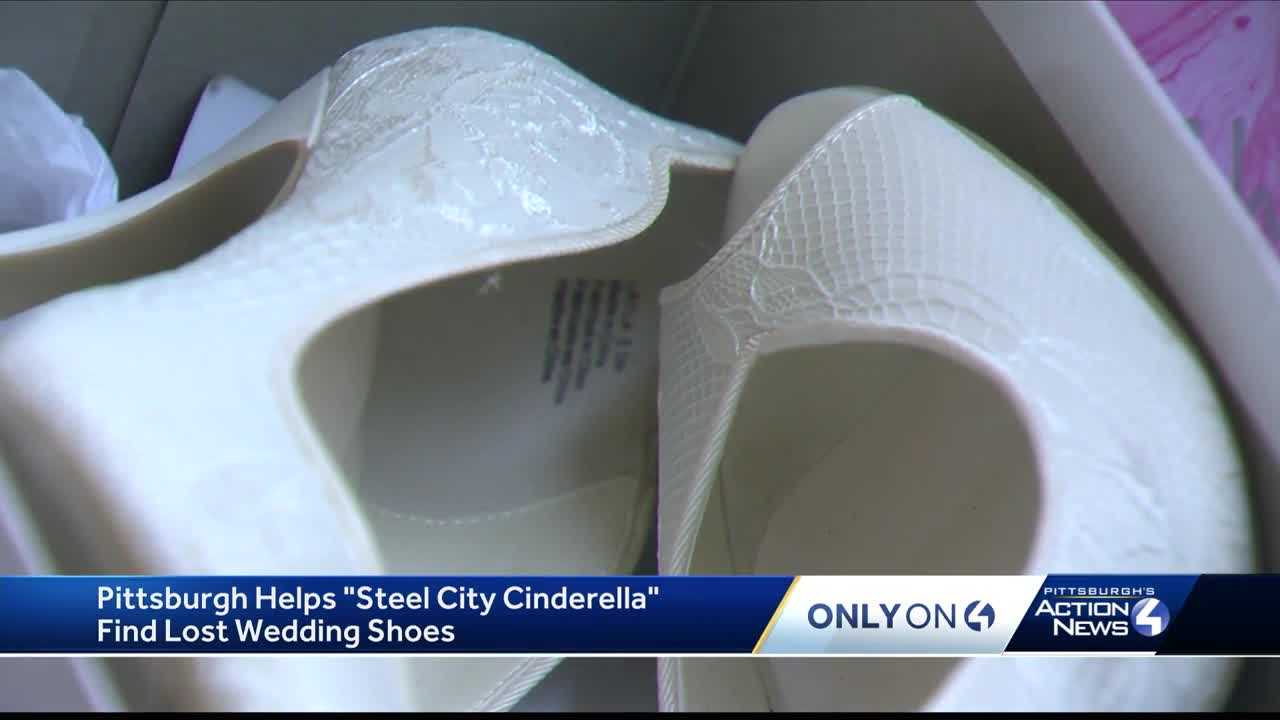 steel blue wedding shoes