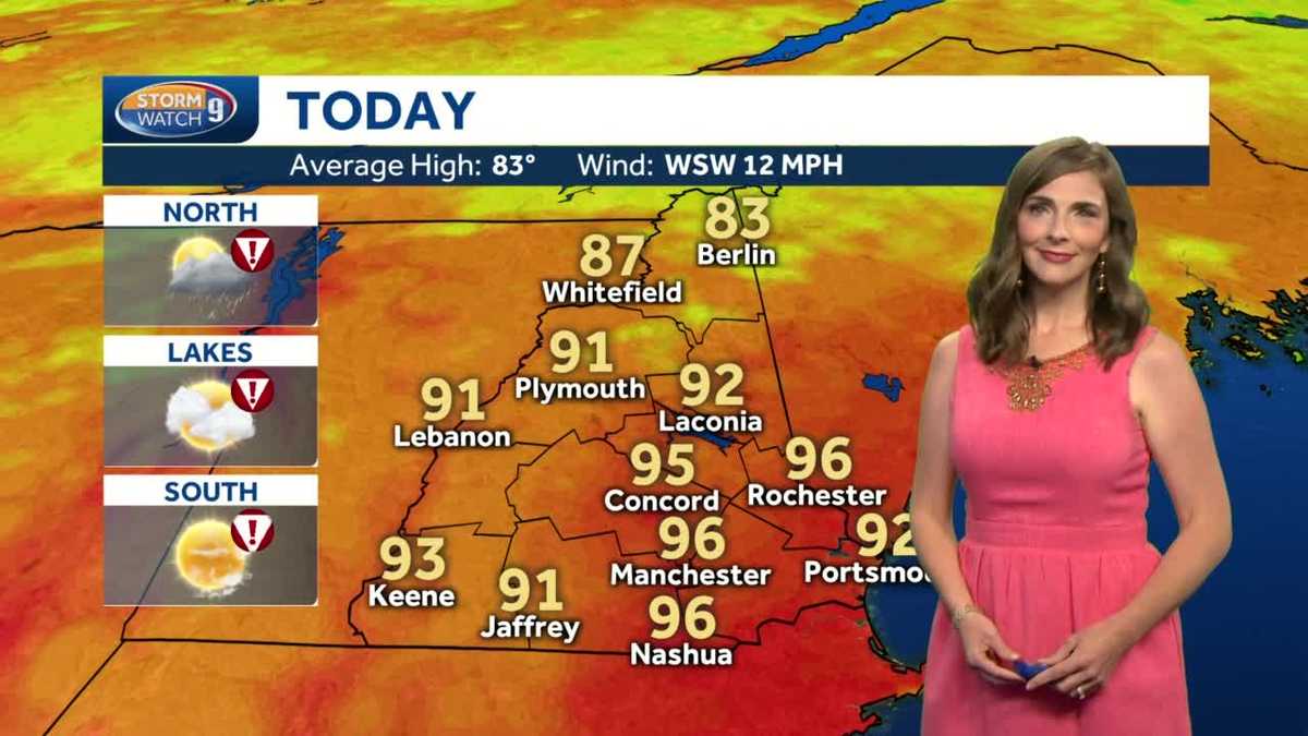 Watch: Dangerously hot, humid weather