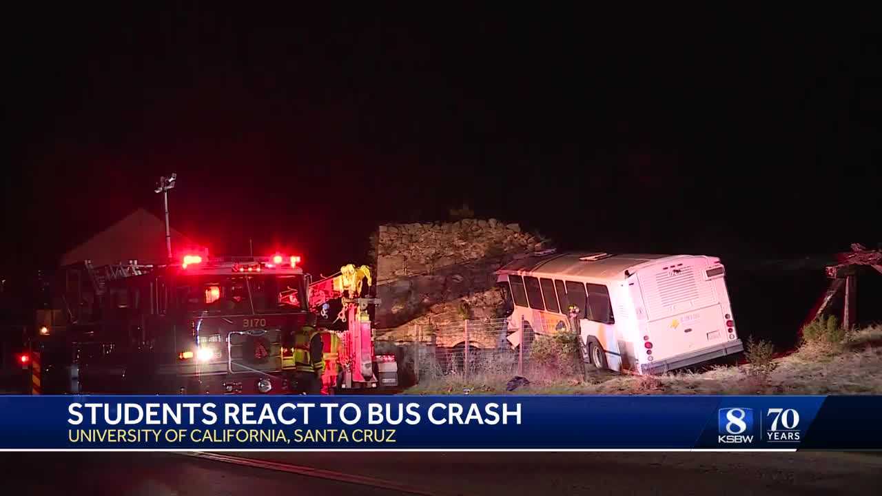 Bus driver dies from UC Santa Cruz bus crash injuries