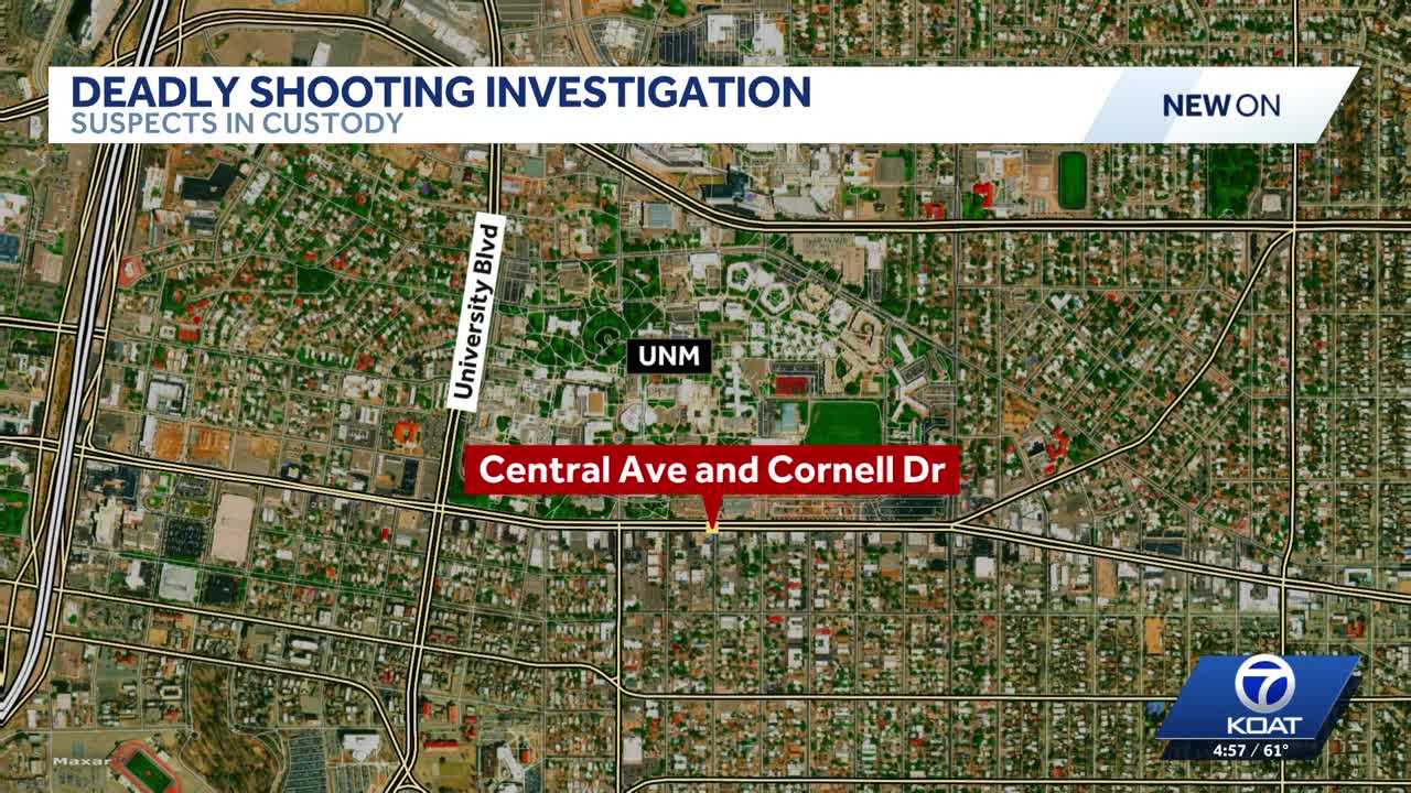 Four in custody after homicide near UNM campus