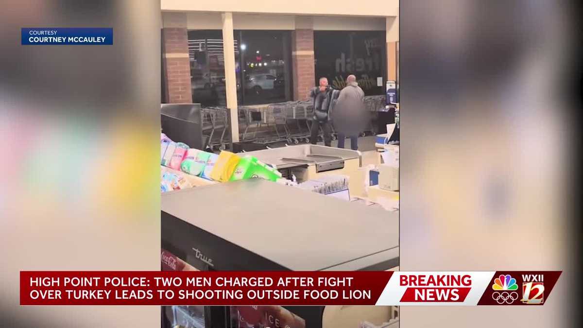 Two men charged in High Point Food Lion shooting shocking video