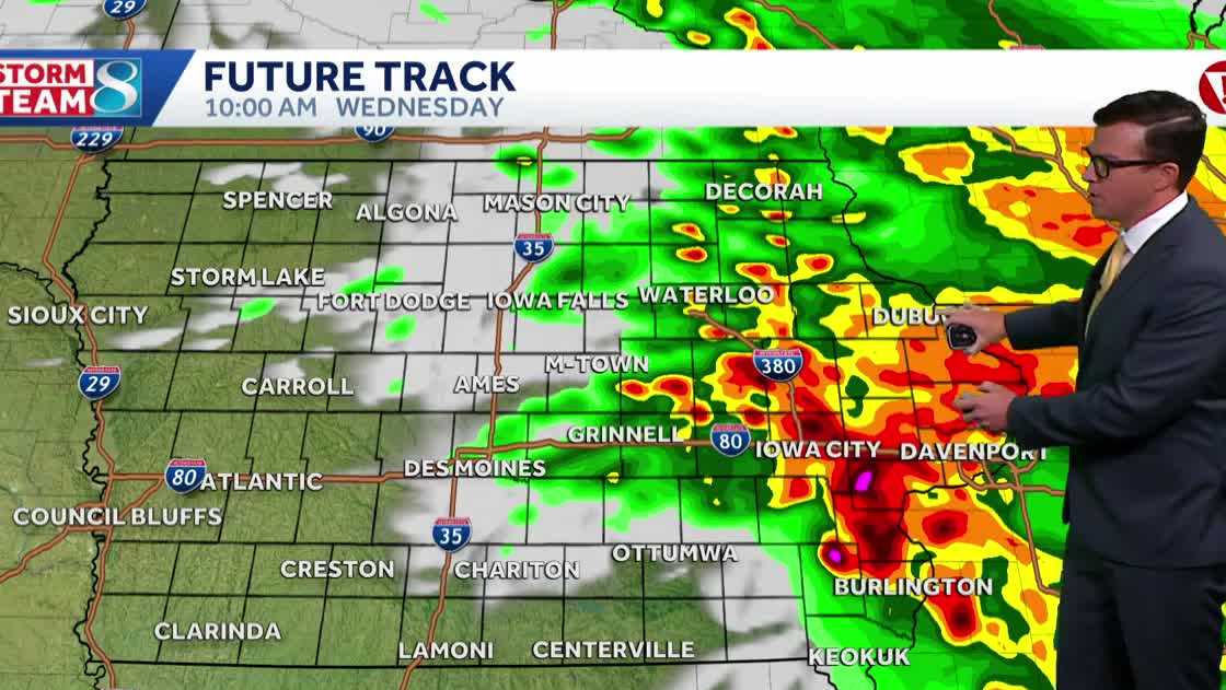 Iowa weather: A stormy morning brings back the severe weather threat and strong winds