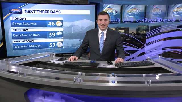 New Hampshire forecast video: Sunny Monday; wet Tuesday - Vimarsana News