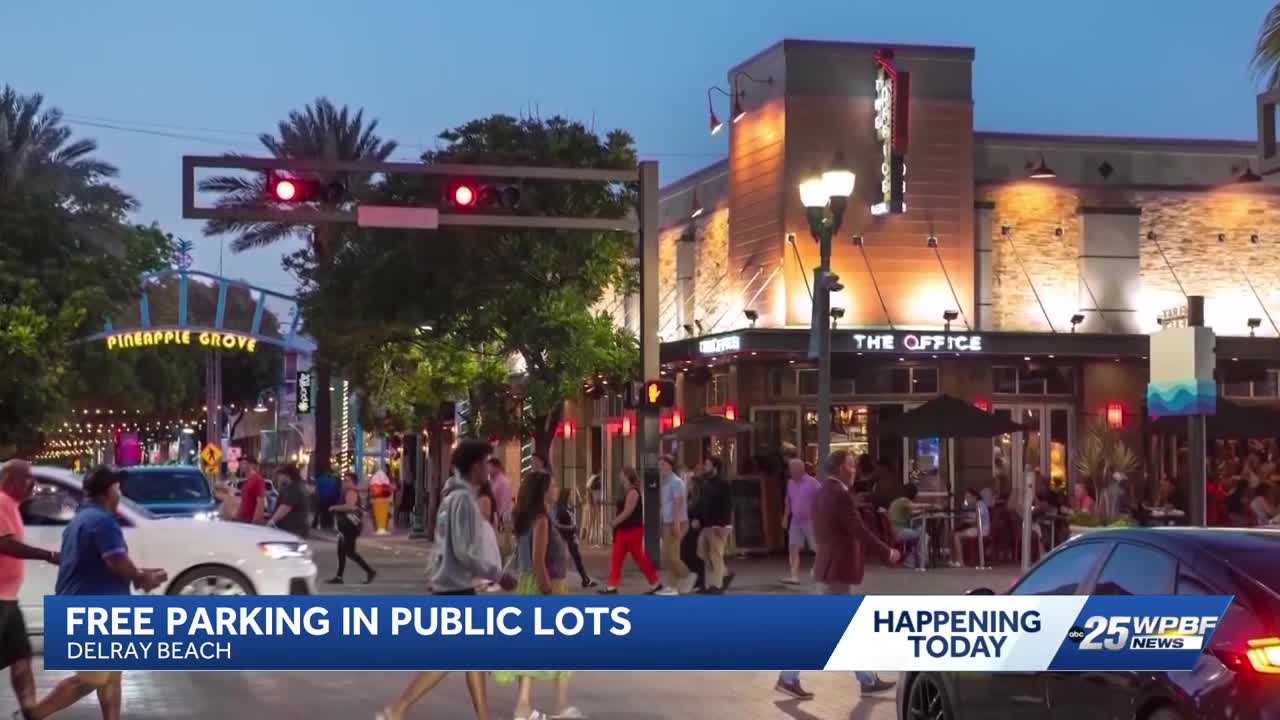 Free downtown parking offered every Wednesday in Delray Beach