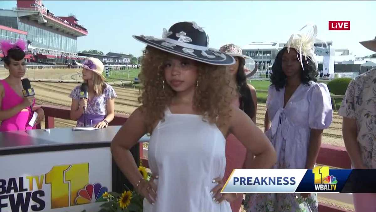 Lana Rae shows off Preakness fashion trends