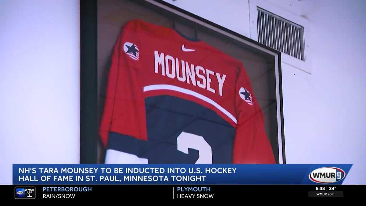New Hampshire's Tara Mounsey being inducted into U.S. Hockey Hall of Fame