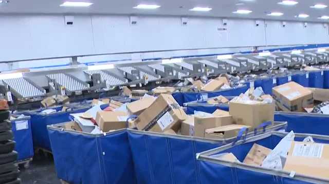 New machine streamlines sorting in Stockton post office. How it works - Vimarsana News
