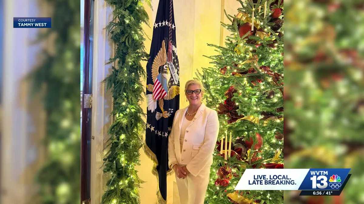 Alabama decorator brings holiday cheer to the White House