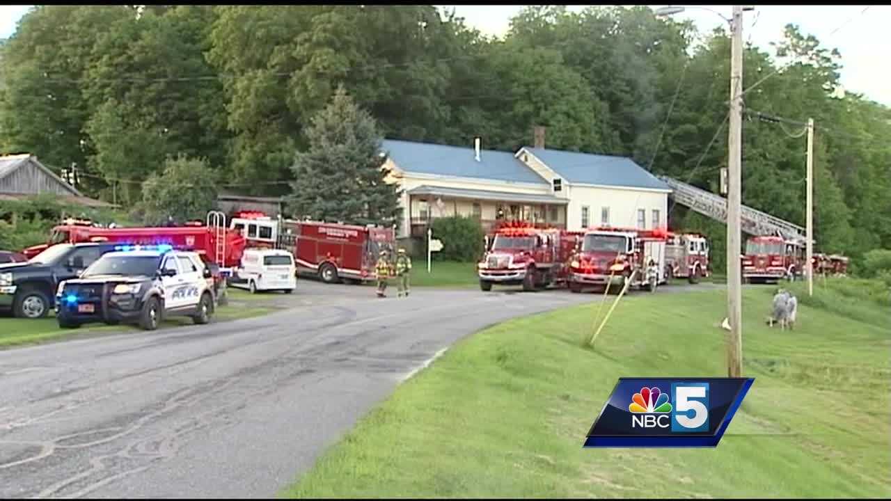 Fire Erupts Inside Milton Home, Second-floor Apartment Destroyed