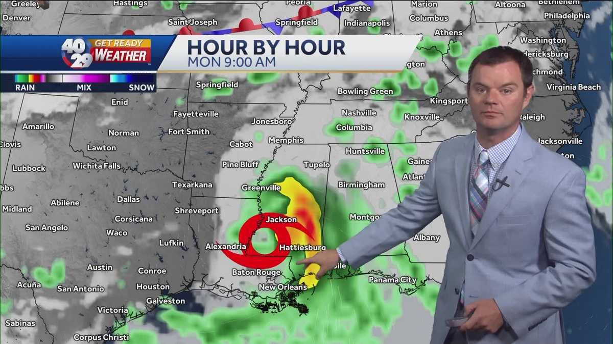 FORECAST: Calm Tonight, More Storms Monday