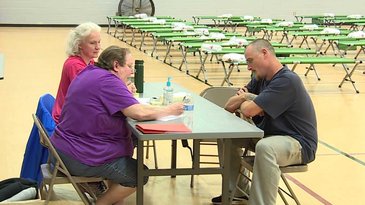 Some local residents using emergency shelters in Alamance County