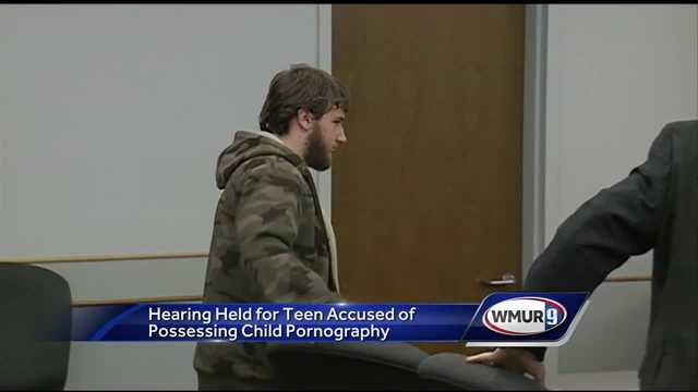 Hearing held for 18-year-old accused of possessing child pornography