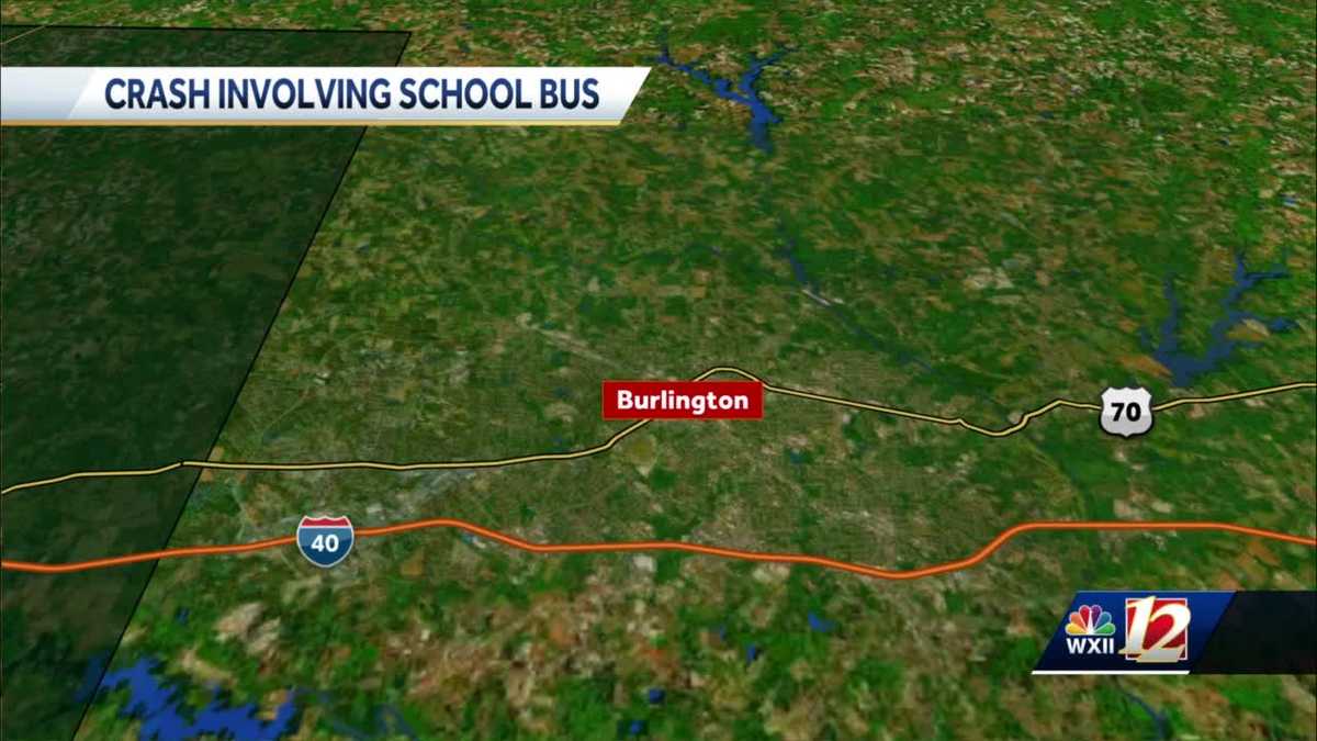 Alamance County school bus crashes into vehicle on NC62