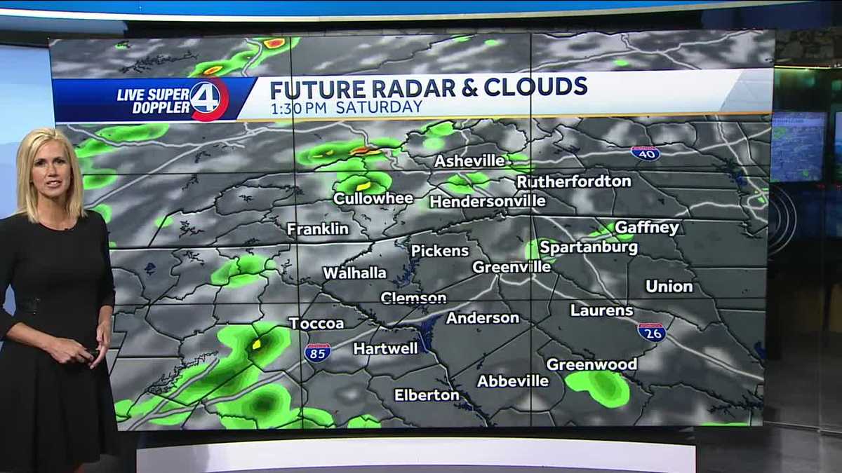 Isolated Storms This Weekend