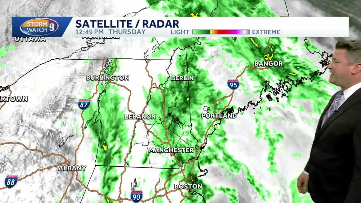 Video: Beneficial rain falls in New Hampshire