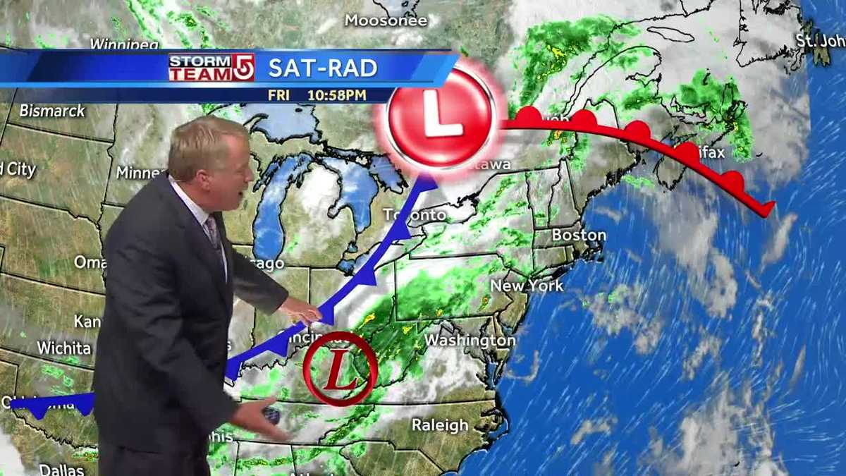 Video: Here's when rain will impact weekend plans