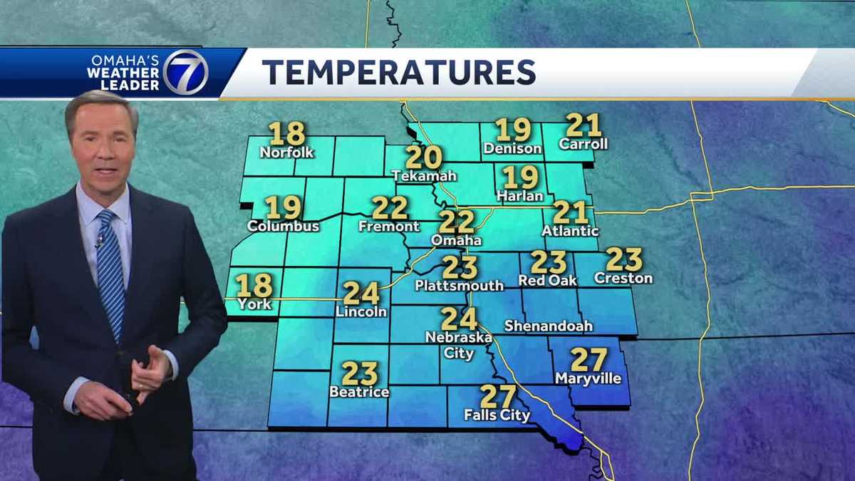 Windy and cold overnight in Omaha, and cold into Friday