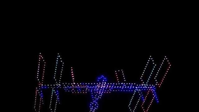 'All-American' drone show at Kennedy Space Center Visitor Complex