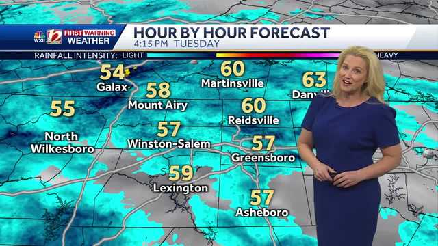 Stray Showers This Evening, Showers Likely Early Wednesday - Vimarsana News