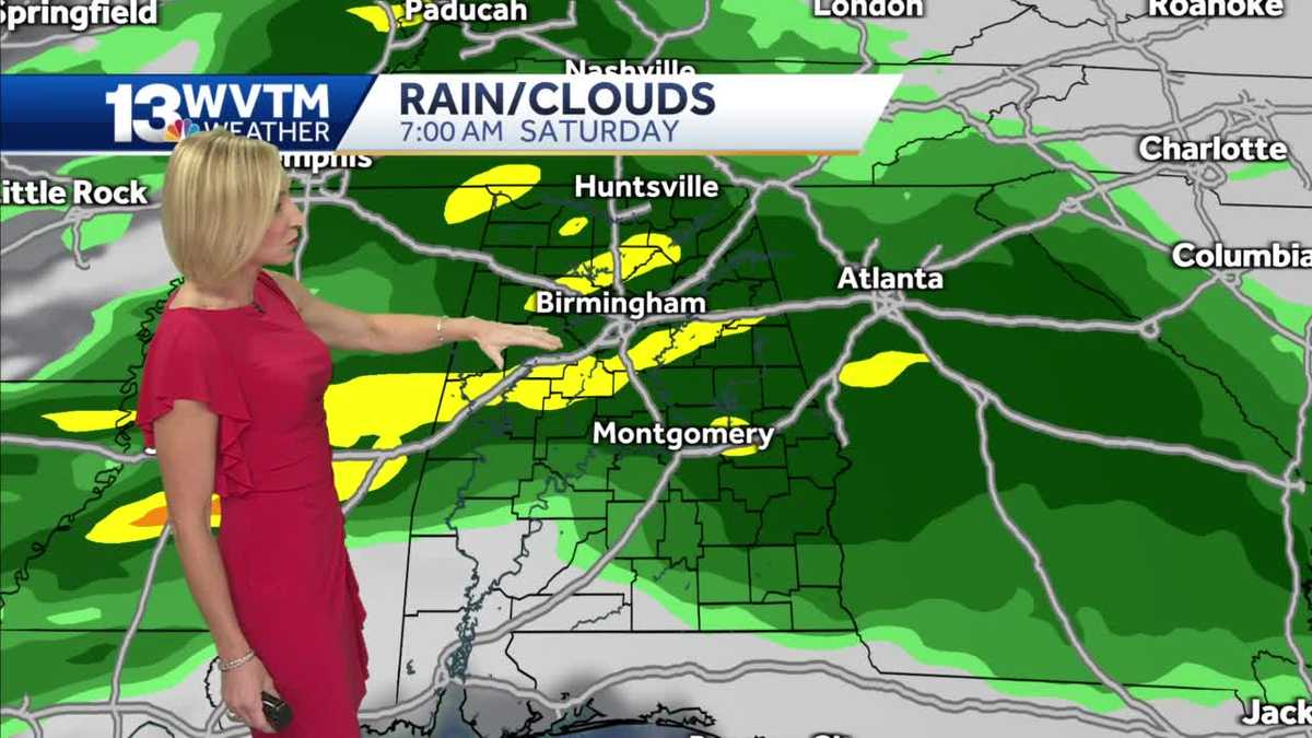 Temperatures turn even cooler across central Alabama by mid-week