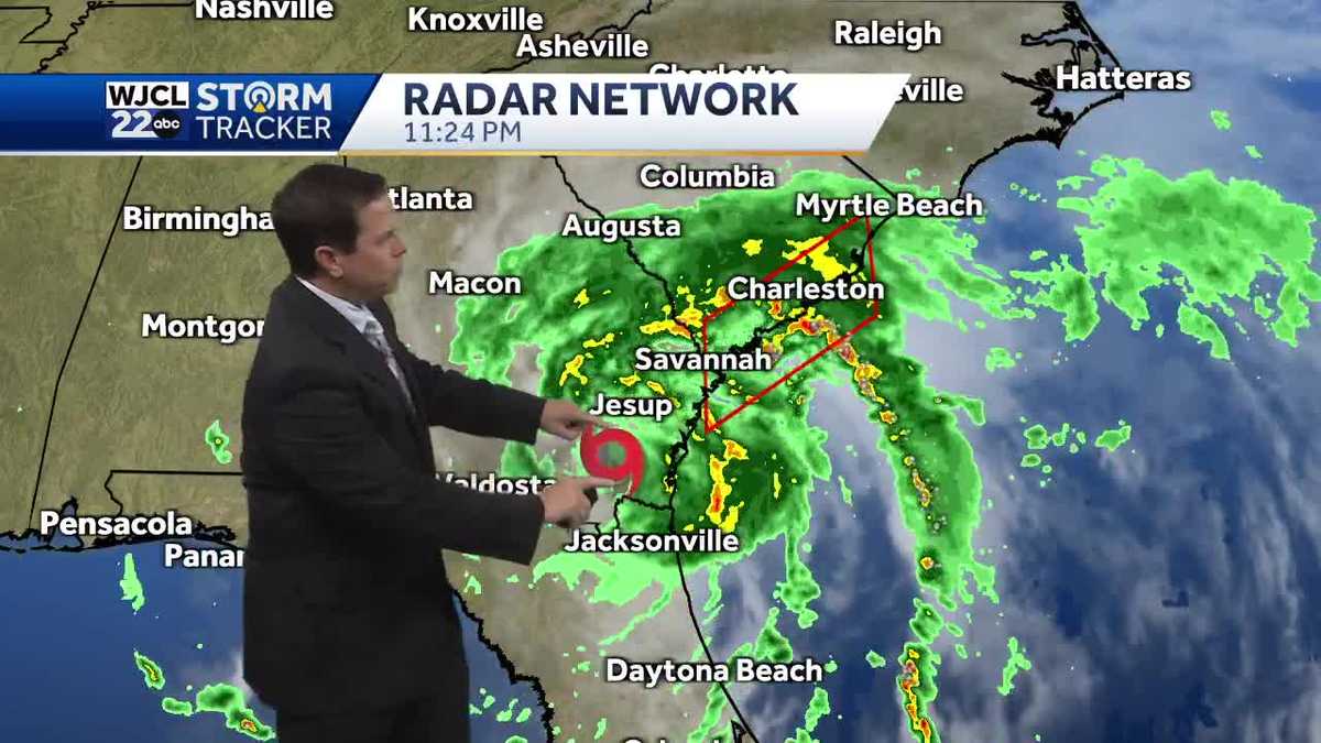 Debby continues to drench Coastal Georgia, Lowcountry