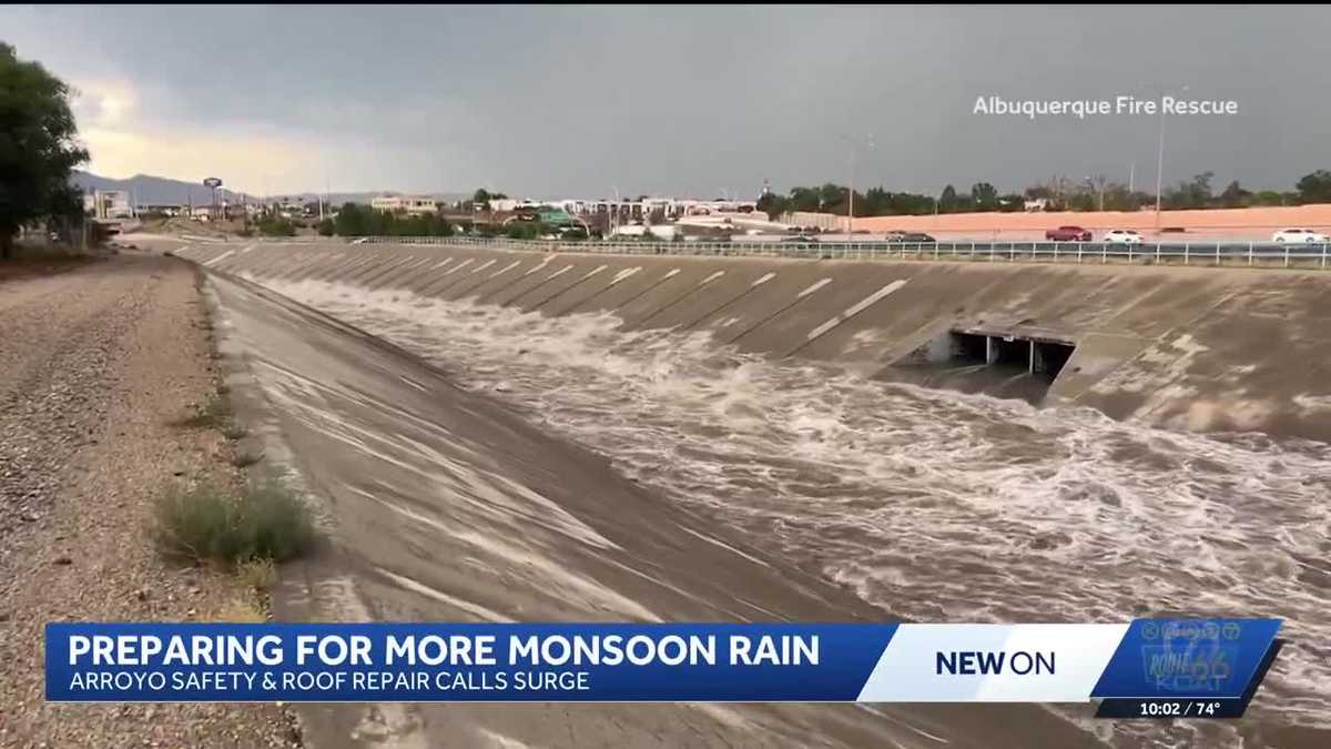 Albuquerque prepares for monsoon rains and flash flooding
