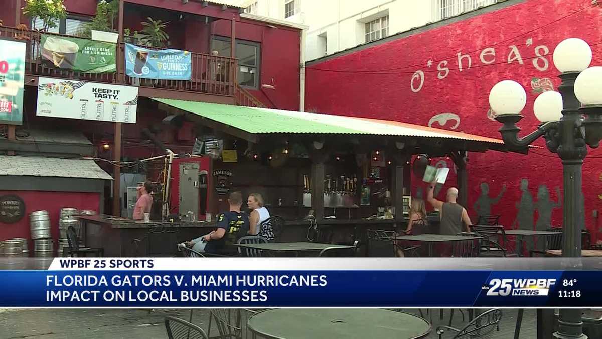 Florida rivalry brings big boost to West Palm Beach businesses