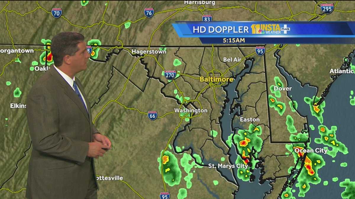 Tony: Humidity returns, showers still possible