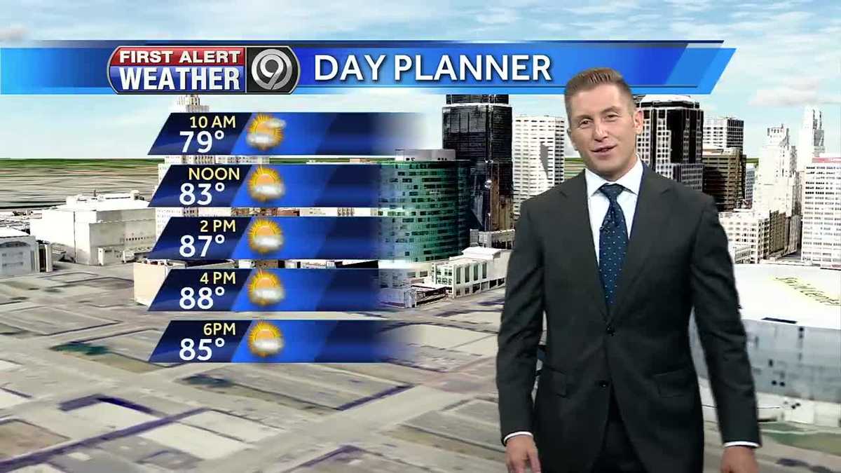 First Alert: Feeling more like summer for your Thursday