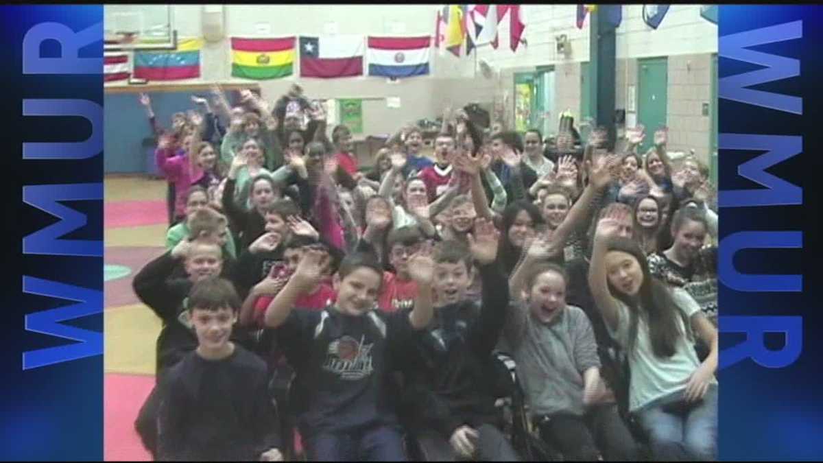 School visit Hollis Upper Elementary School in Hollis