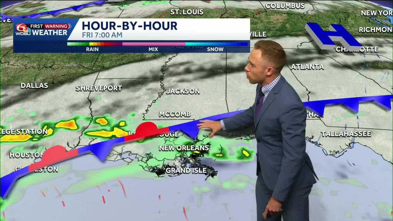 Warmer Wednesday ahead of stormier setup late week