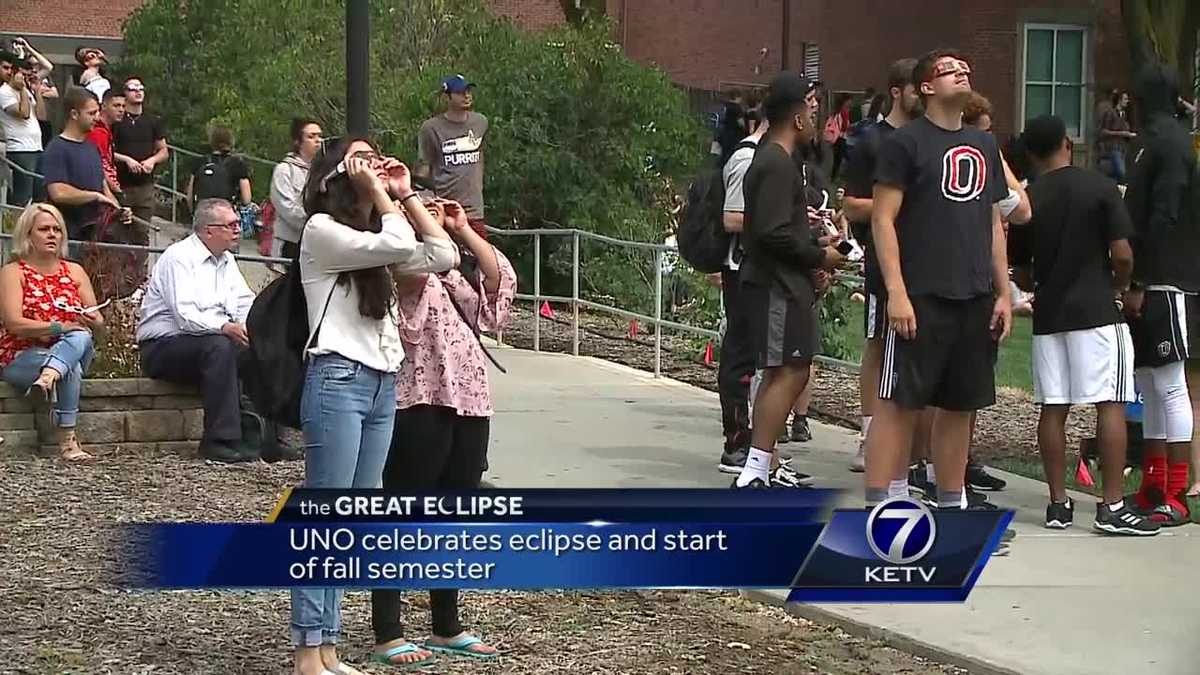 UNO celebrates eclipse, start of fall semester