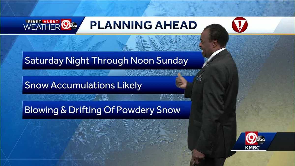 First Alert: Slightly warmer for Friday; snow moves in Saturday night