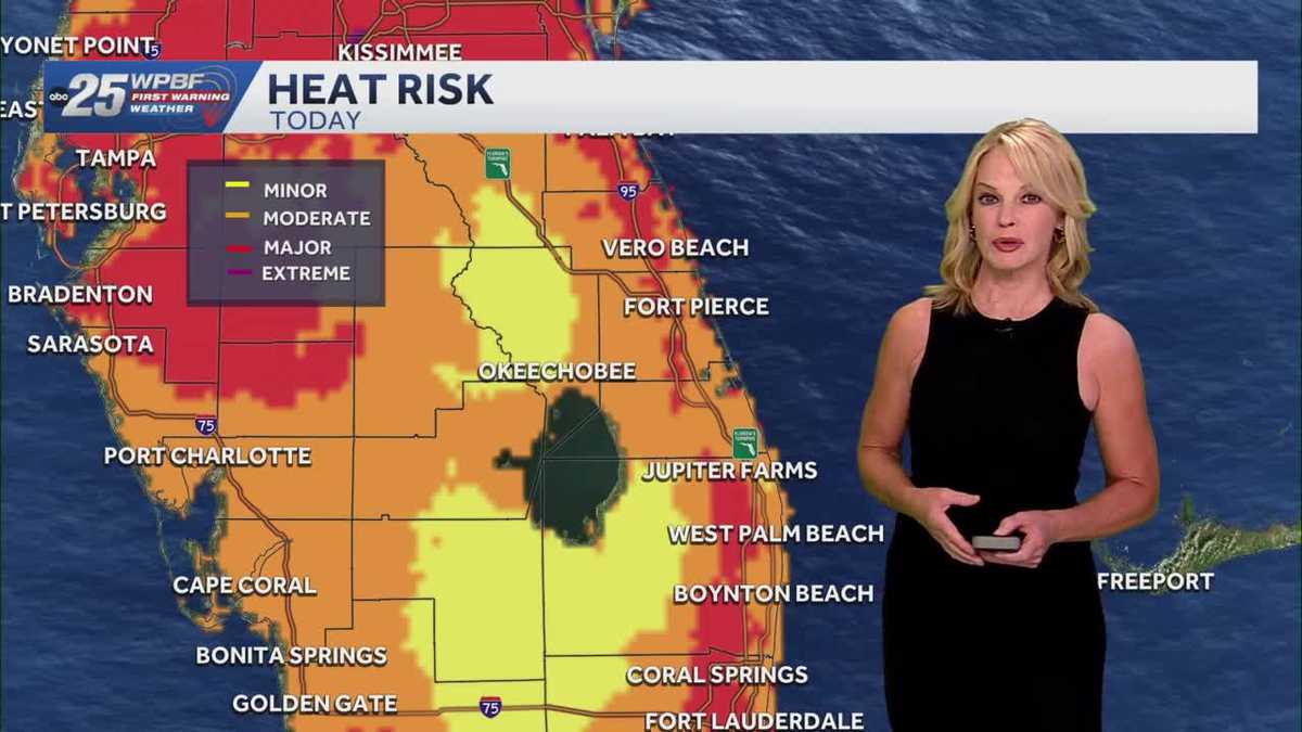 High Heat and Late Day Storms for South Florida
