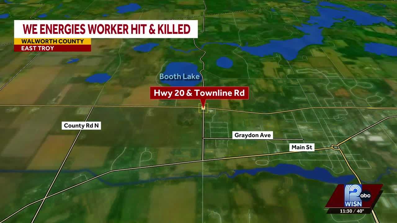 We Energies worker killed in Walworth County crash; Oklahoma man arrested
