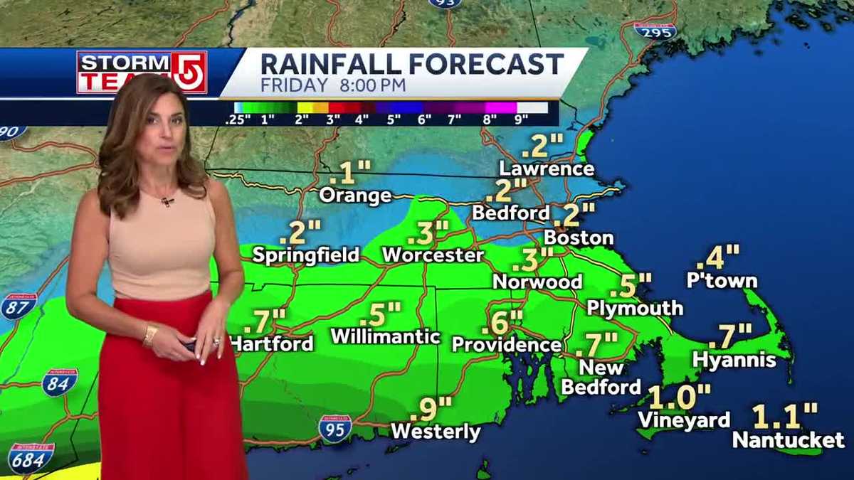 Video: Fog thickening to clouds, rain moves in tonight
