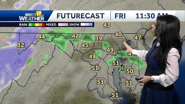 Breezy, partly cloudy Friday with scattered showers - Vimarsana News
