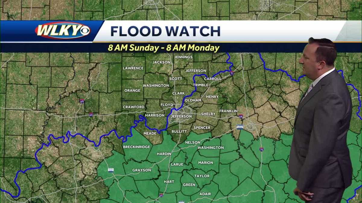 Scattered showers and storms return late tonight and Sunday