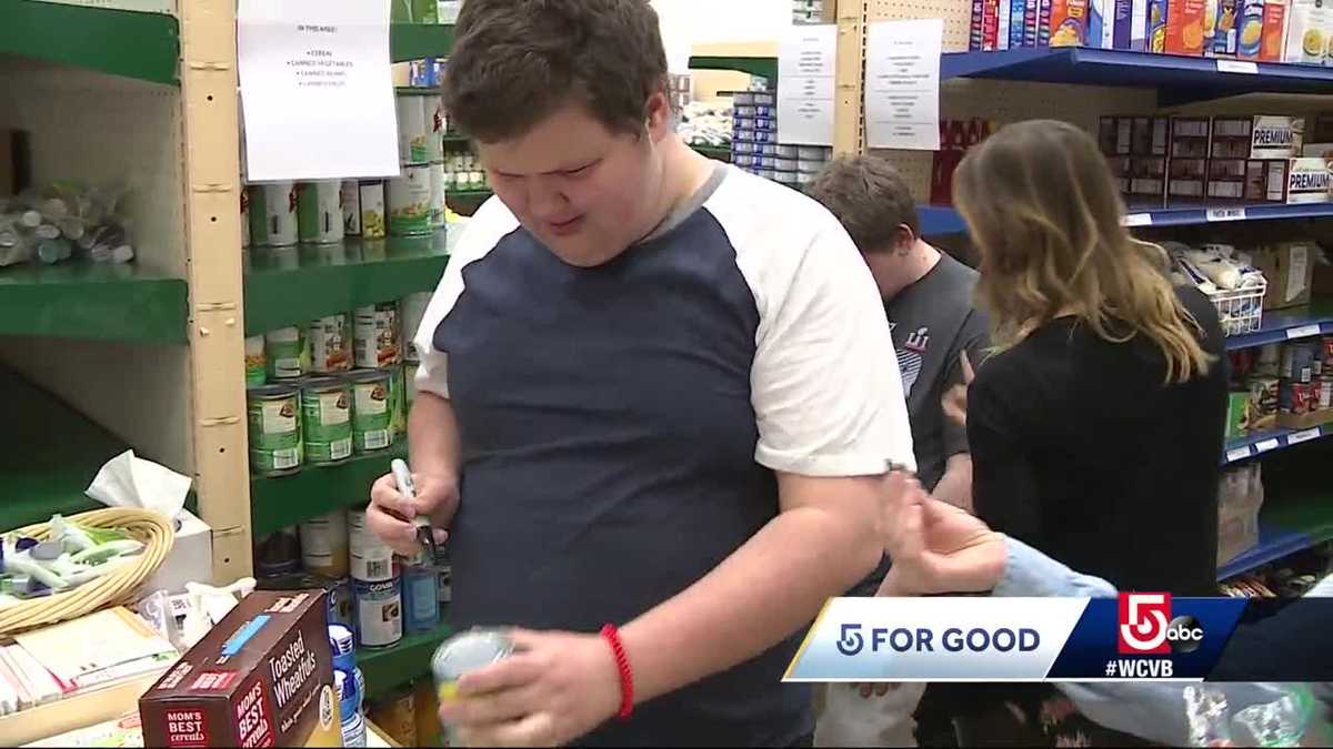 students with autism help families as part of job training program