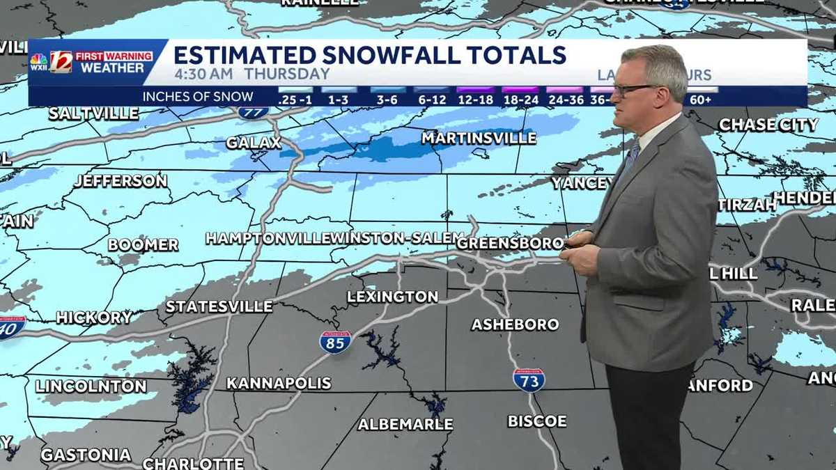 Slick start! Overnight snow may create slick spots on Triad roads