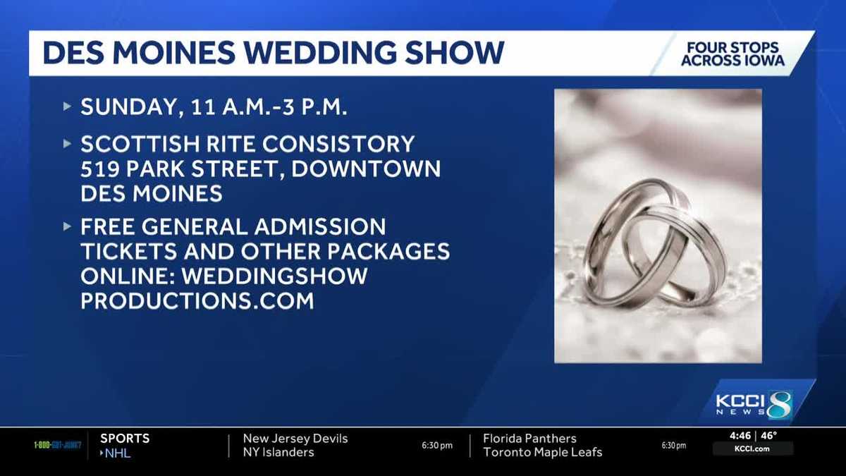 Des Moines Wedding Show returns this Sunday