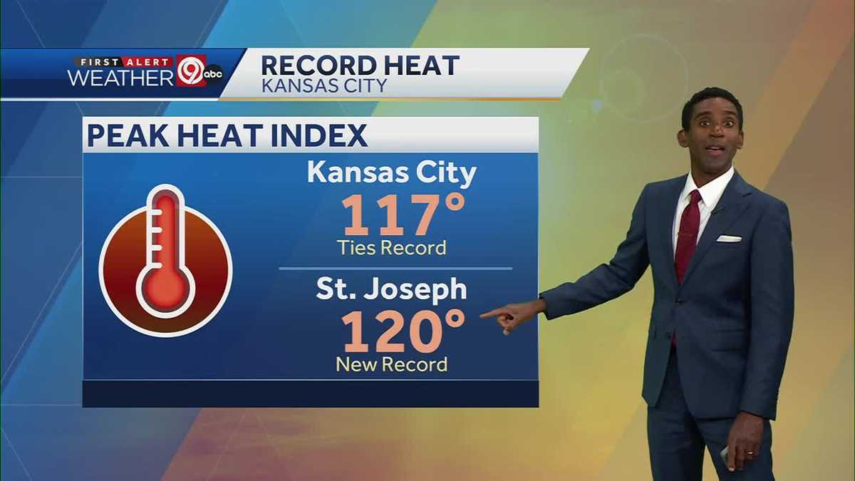 Kansas City's dangerously hot conditions not done yet