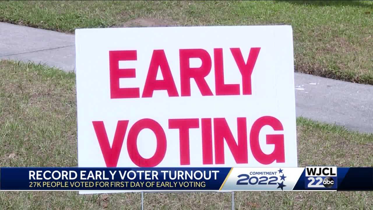 Georgia Election Officials: 2022 Early Voting Breaks Records