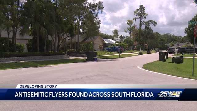 Antisemitic flyers found in Palm Beach, Okeechobee counties - Vimarsana News