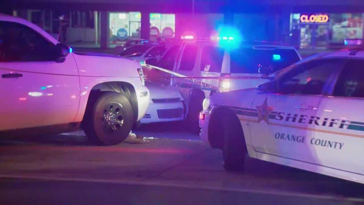 Orange County deputy hospitalized after crash, shooting