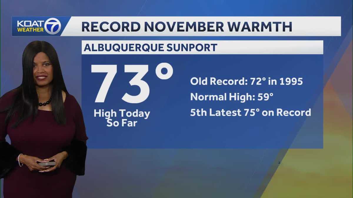 Hot trend exits with weekend storm chances in New Mexico