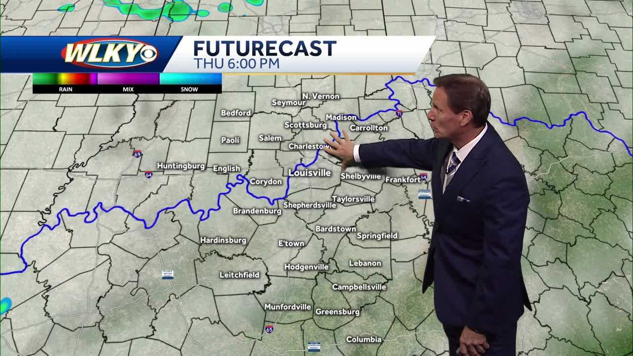 Warm Weather But A Spotty Shower Chance Friday