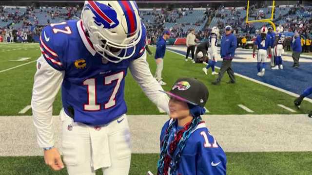 Bills' Josh Allen wears bracelet for Zelienople leukemia patient - Vimarsana News