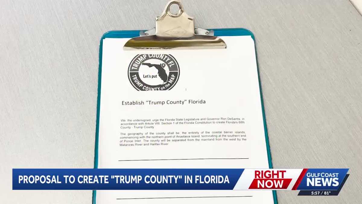 Petition seeks to create 'Trump County' in Florida