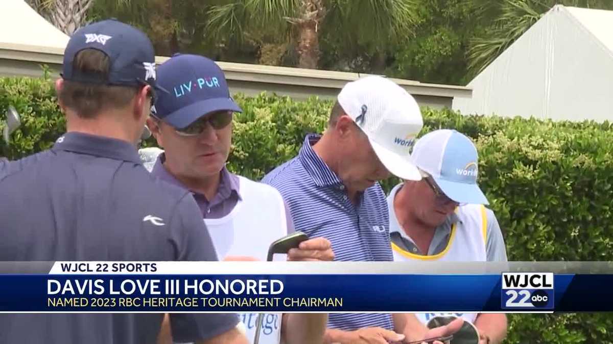 Davis Love III named 2023 RBC Heritage Tournament Honorary Chairman